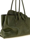 the the attico la passeggiata medium shoulder bag redefines classic volumes th