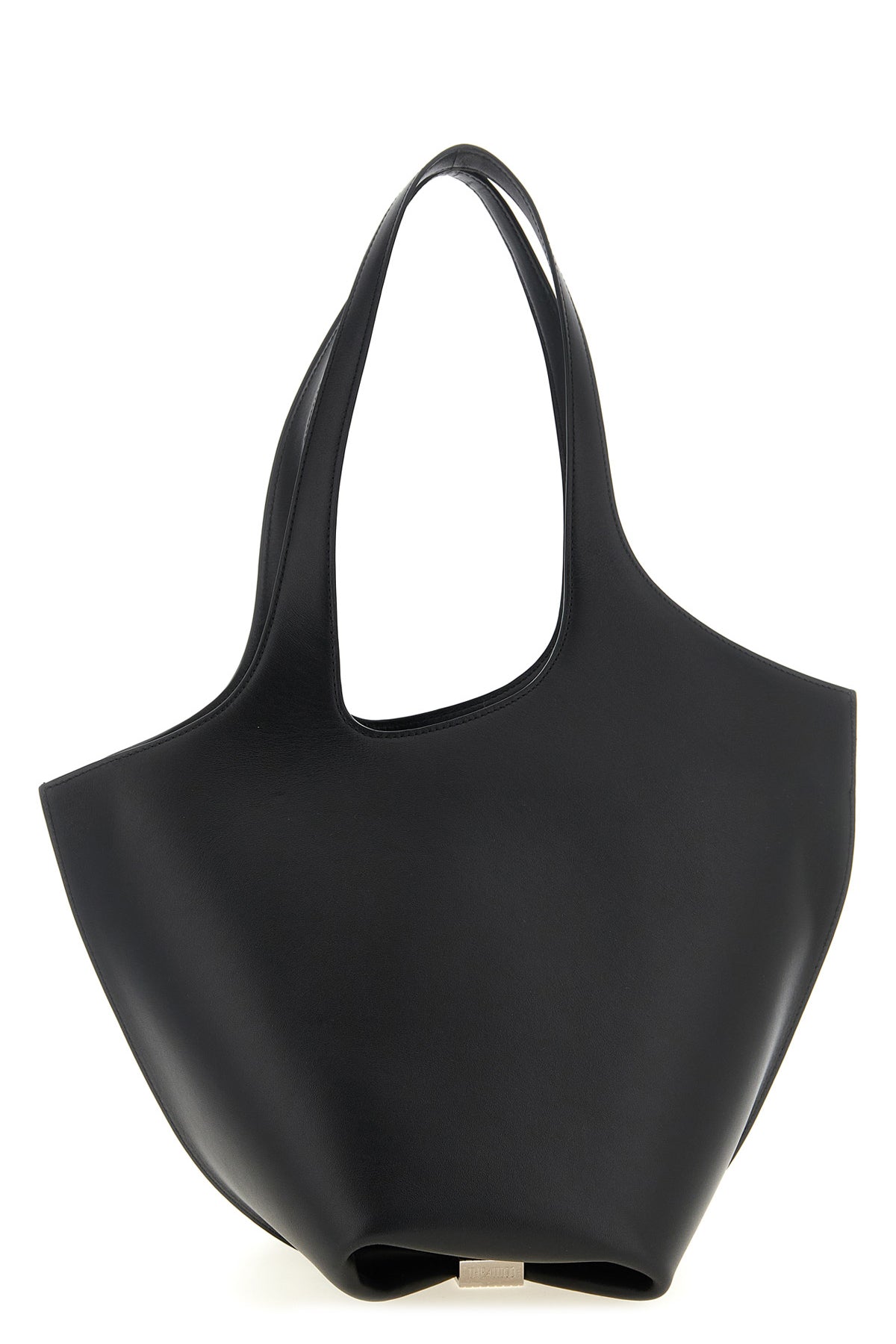 la scoop medium shoulder bag in calf leather