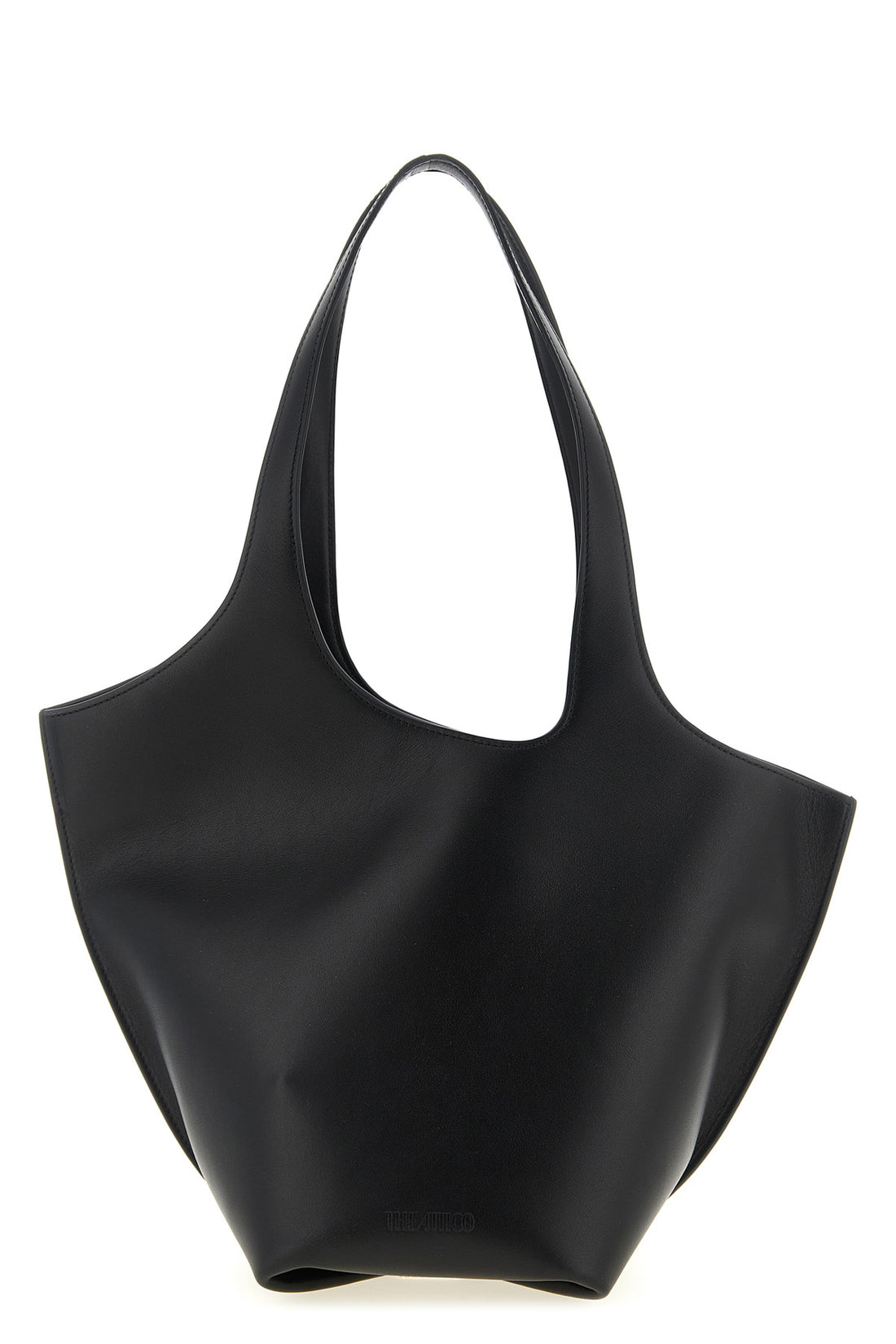THE ATTICO OS la scoop medium shoulder bag in calf leather
