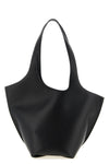 la scoop medium shoulder bag in calf leather