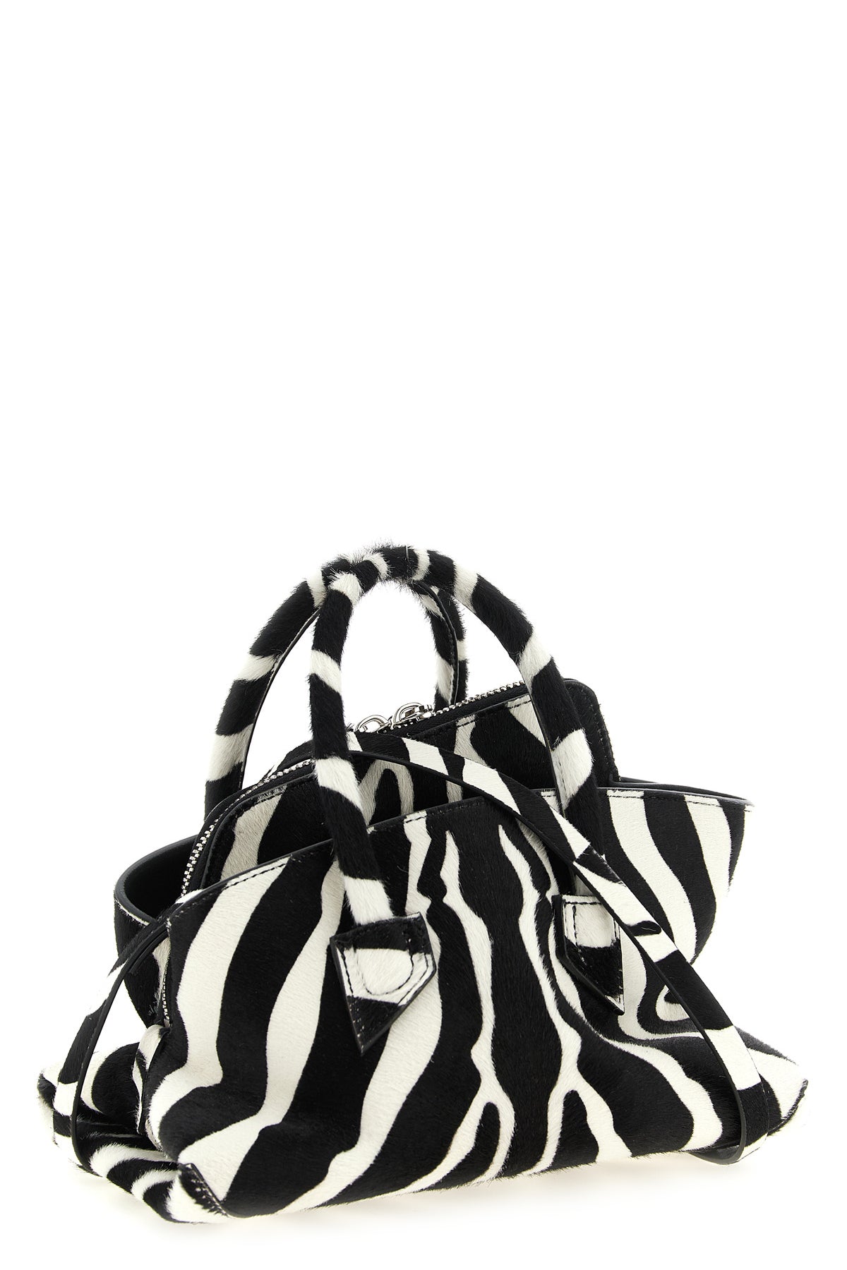 la passeggiata mini handbag in pony-effect leather