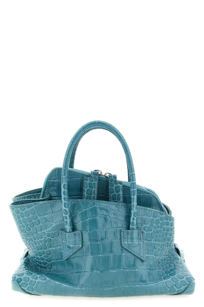 the the attico la passeggiata mini handbag redefines modern proportions throug