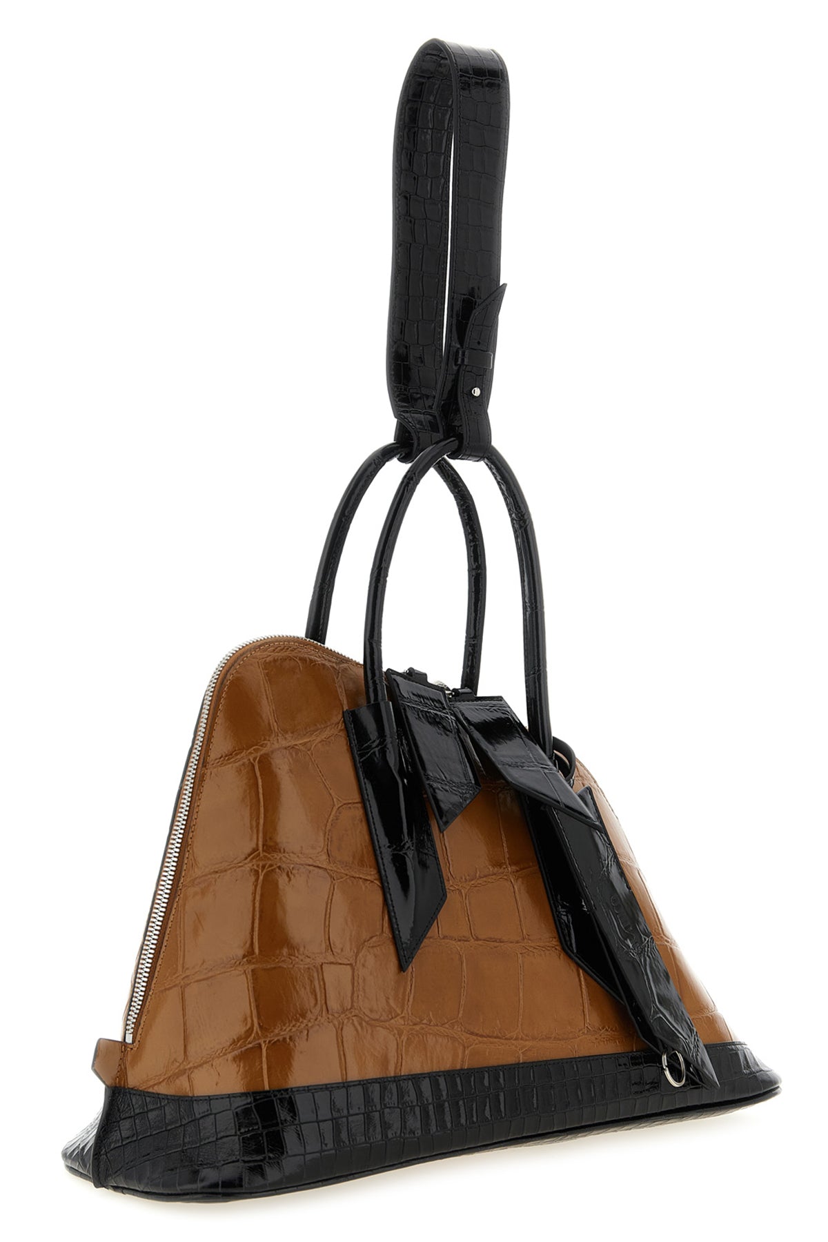 the attico x sant ambroeus la sant ambroeus handbag redefines the codes of lea