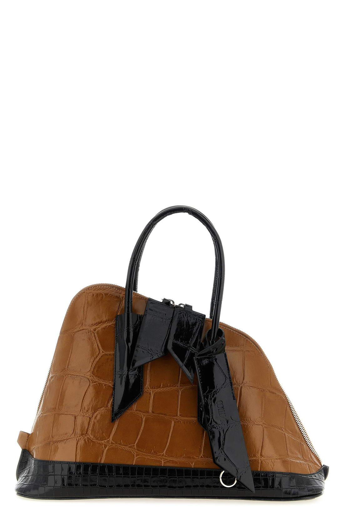 THE ATTICO OS the attico x sant ambroeus la sant ambroeus handbag redefines the codes of lea