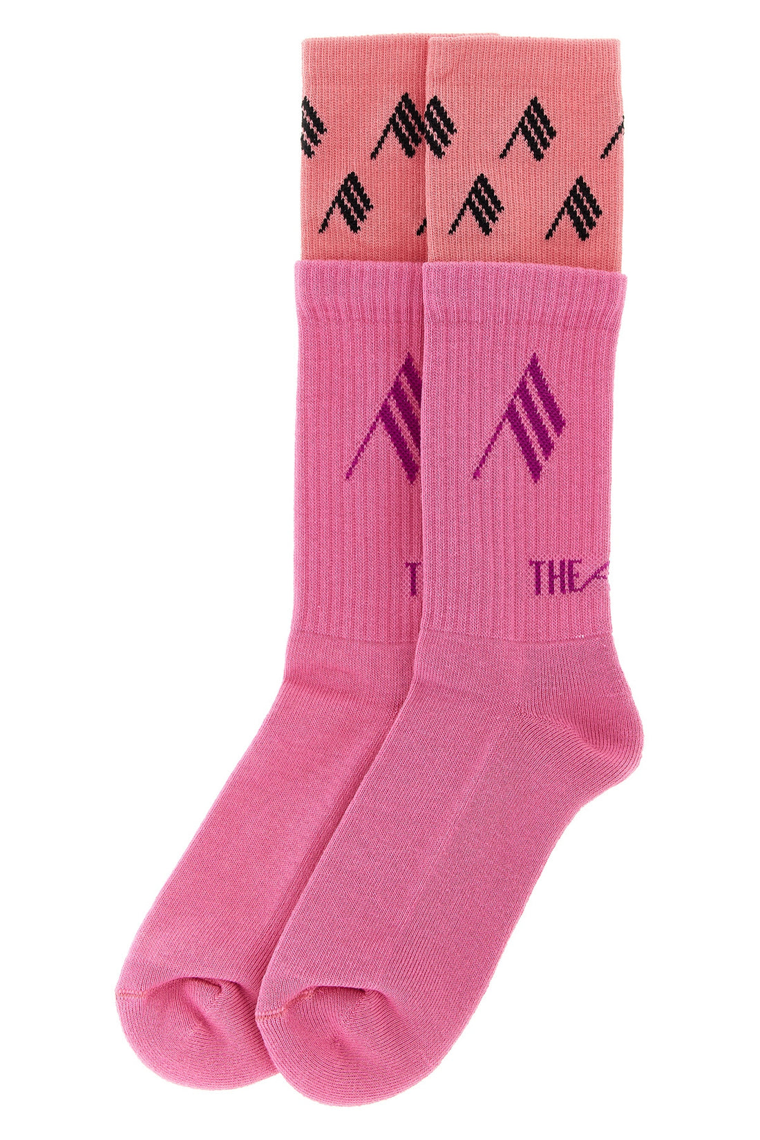 THE ATTICO S-M double layer cotton socks