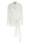 mini dress in cotton poplin