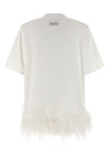 t-shirt mini dress in light cotton jersey