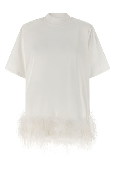 t-shirt mini dress in light cotton jersey