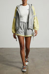 double fleece bomber jacket
