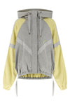 double fleece bomber jacket