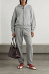 double fleece hoodie