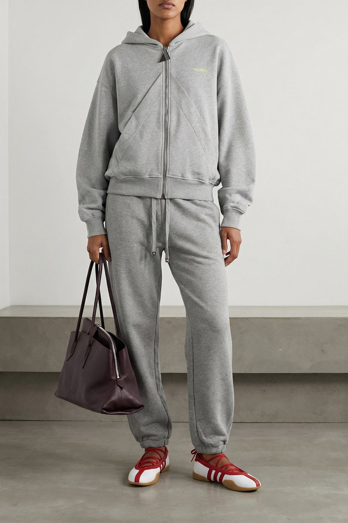 double fleece hoodie