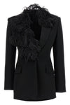 cool wool single-breasted blazer