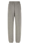 mélange fleece cotton joggers