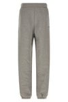mélange fleece cotton joggers