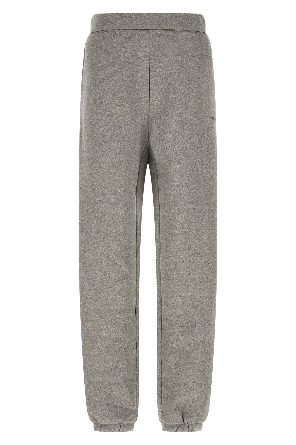 mélange fleece cotton joggers