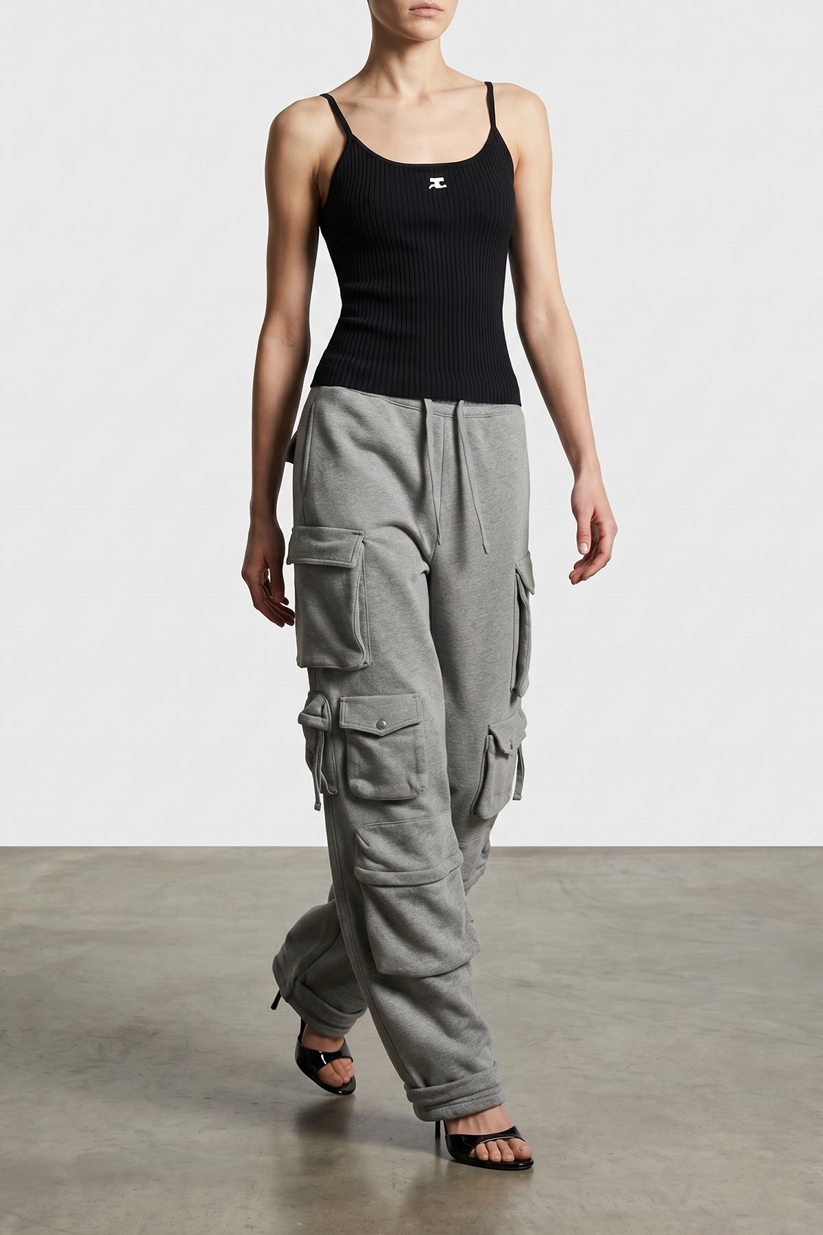 fern mélange sweatpants