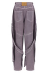 garment-dyed cotton denim jeans