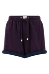 double american fleece shorts