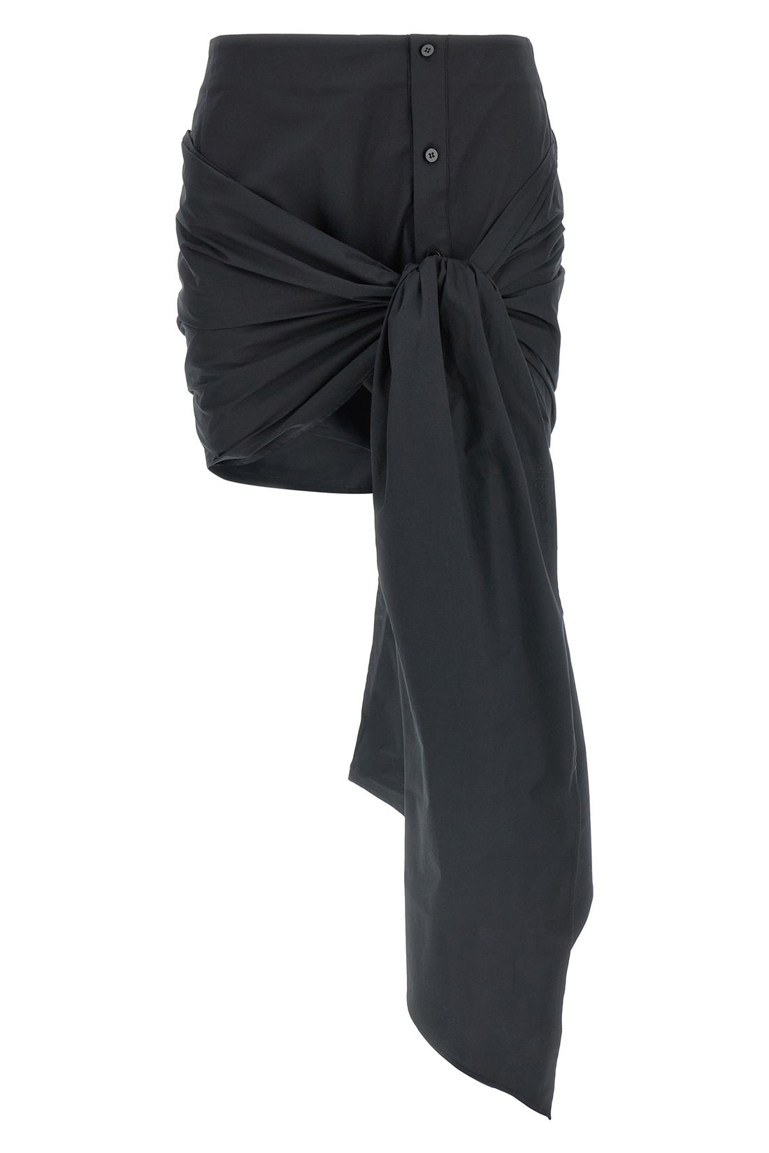 THE ATTICO 38 cotton mini skirt