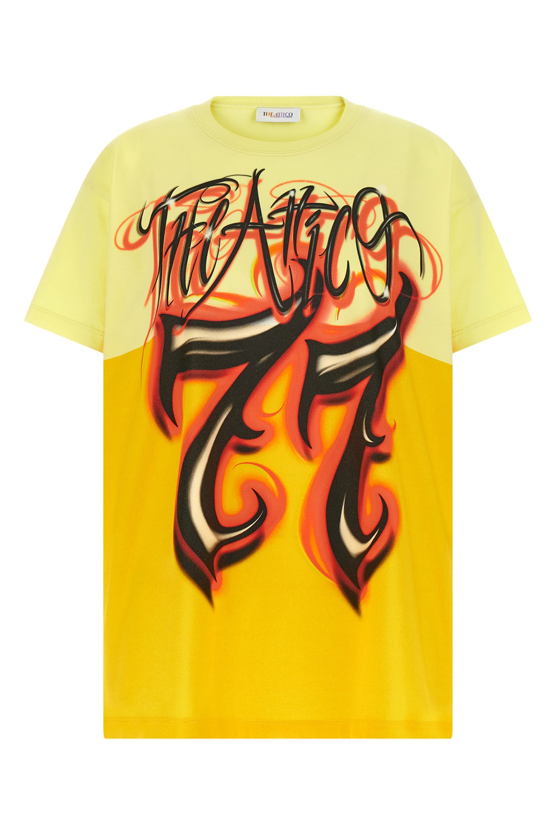 THE ATTICO 38 il primo bagno cotton t-shirt