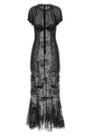 tulle midi dress