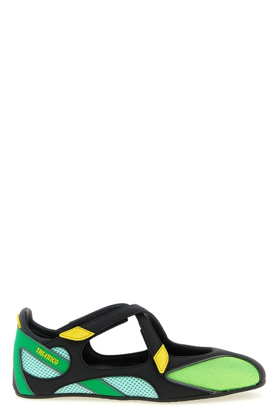 floor 01 ballet flats in synthetic multimaterials