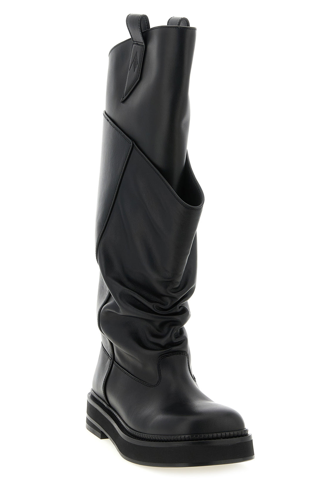 THE ATTICO 36 robin passeggiata calf leather boot