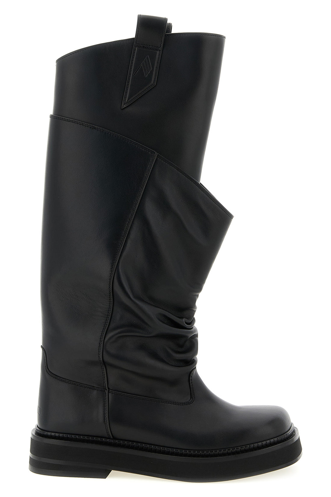 THE ATTICO 36 robin passeggiata calf leather boot