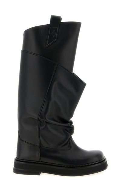 the new robin passeggiata the attico boots have a rigorous approach to structu