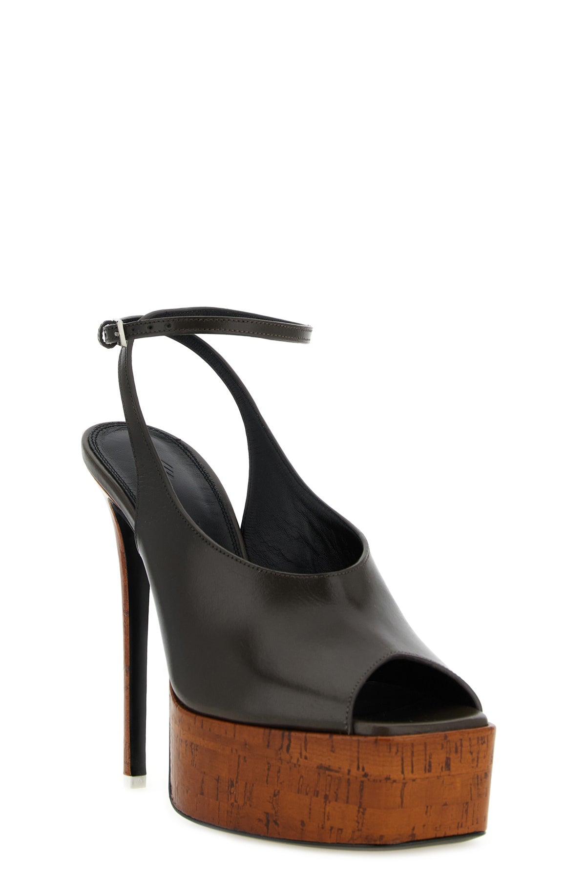 ornella leather sandals