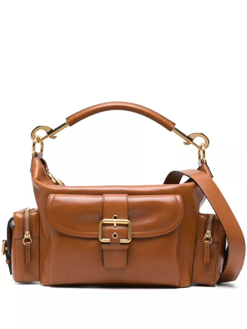 Chloé Shiny Leather Camera Bag