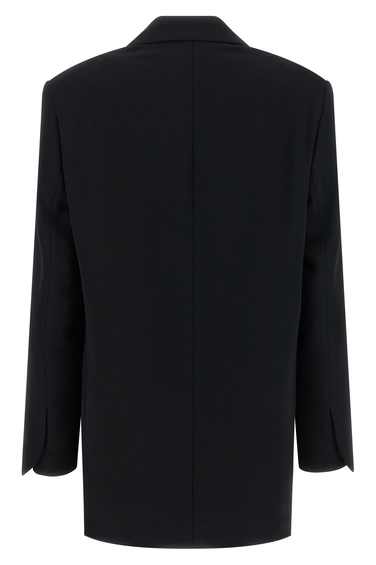 basti single-breasted crêpe blazer