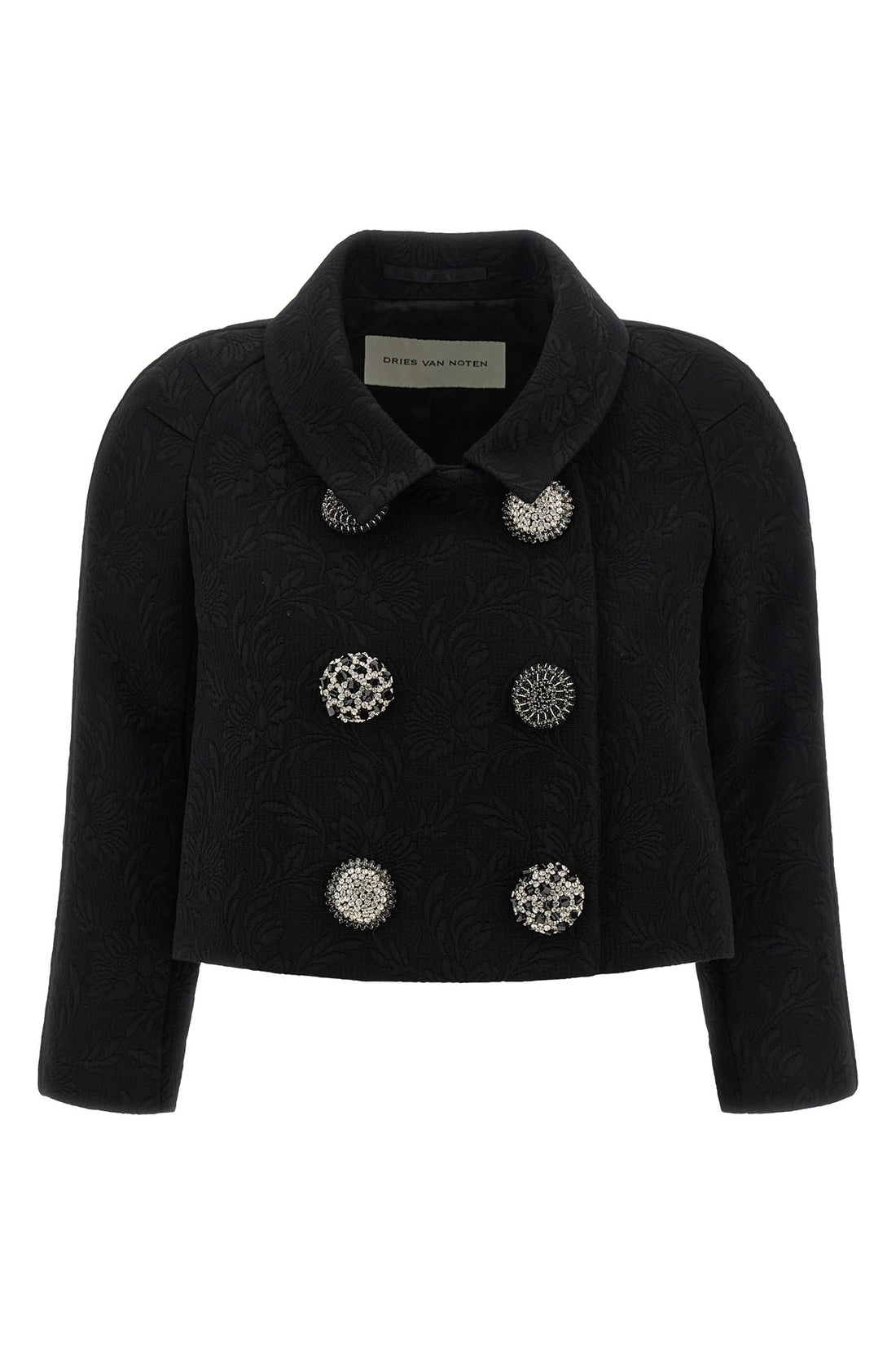 DRIES VAN NOTEN 34 vipa blazer in viscose and cotton blend