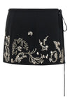 gabrinas woven miniskirt