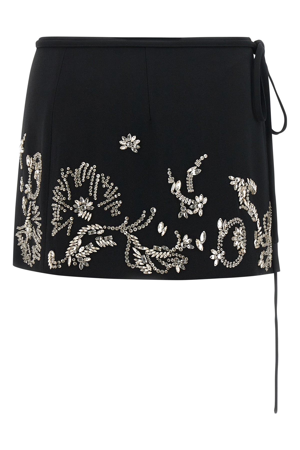 gabrinas woven miniskirt