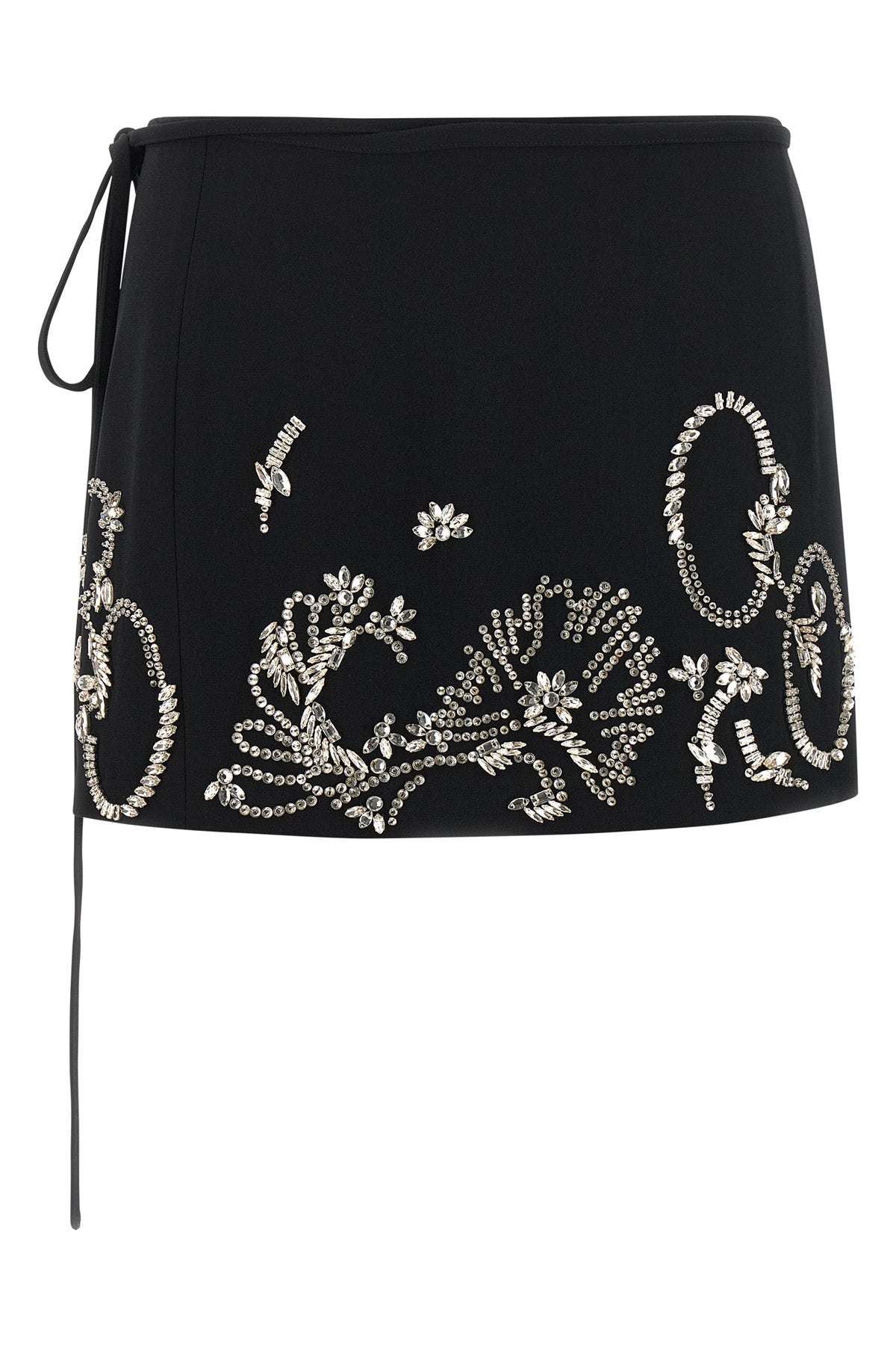 gabrinas woven miniskirt