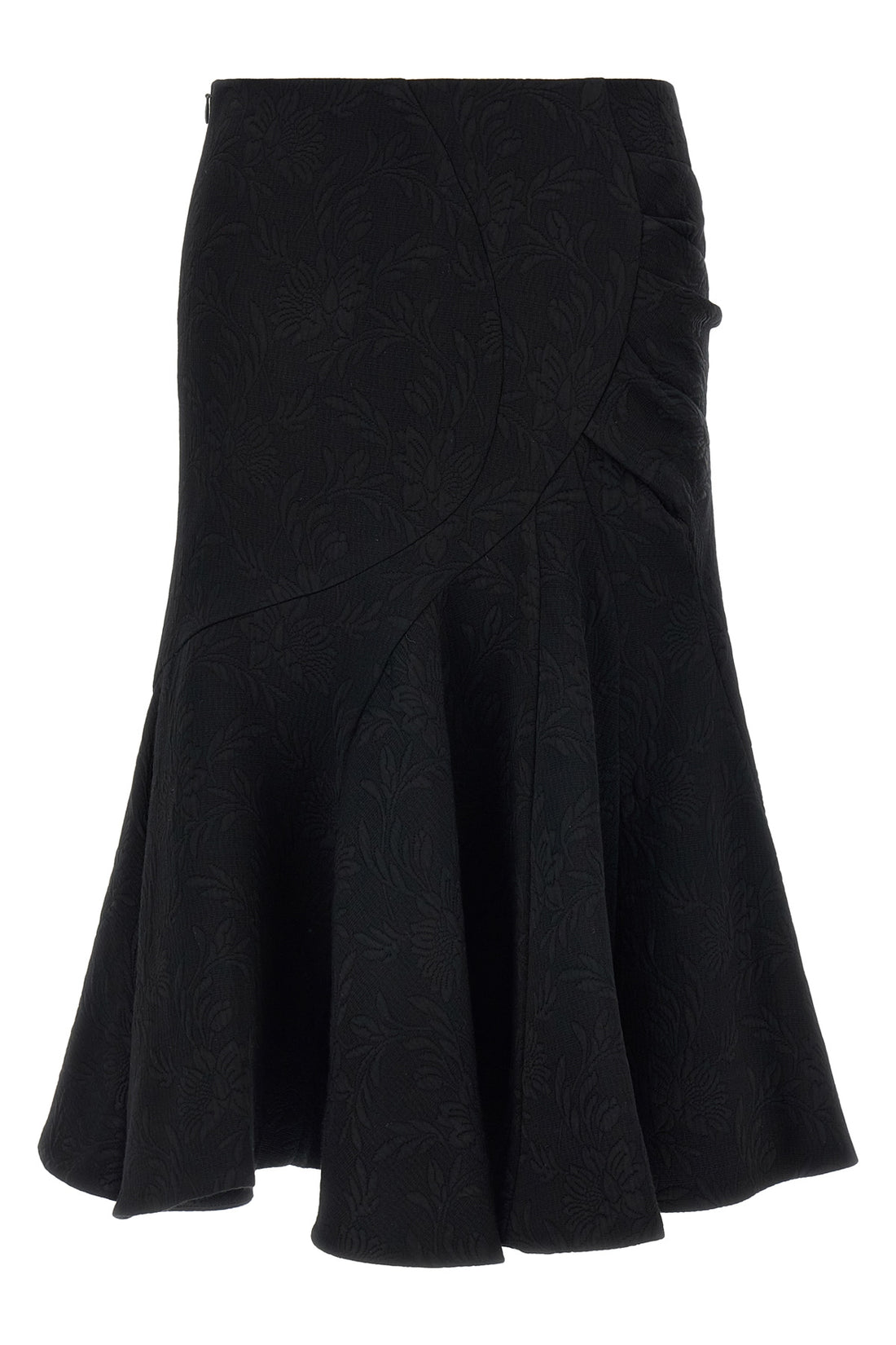 DRIES VAN NOTEN 34 sibel midi skirt in viscose and cotton blend