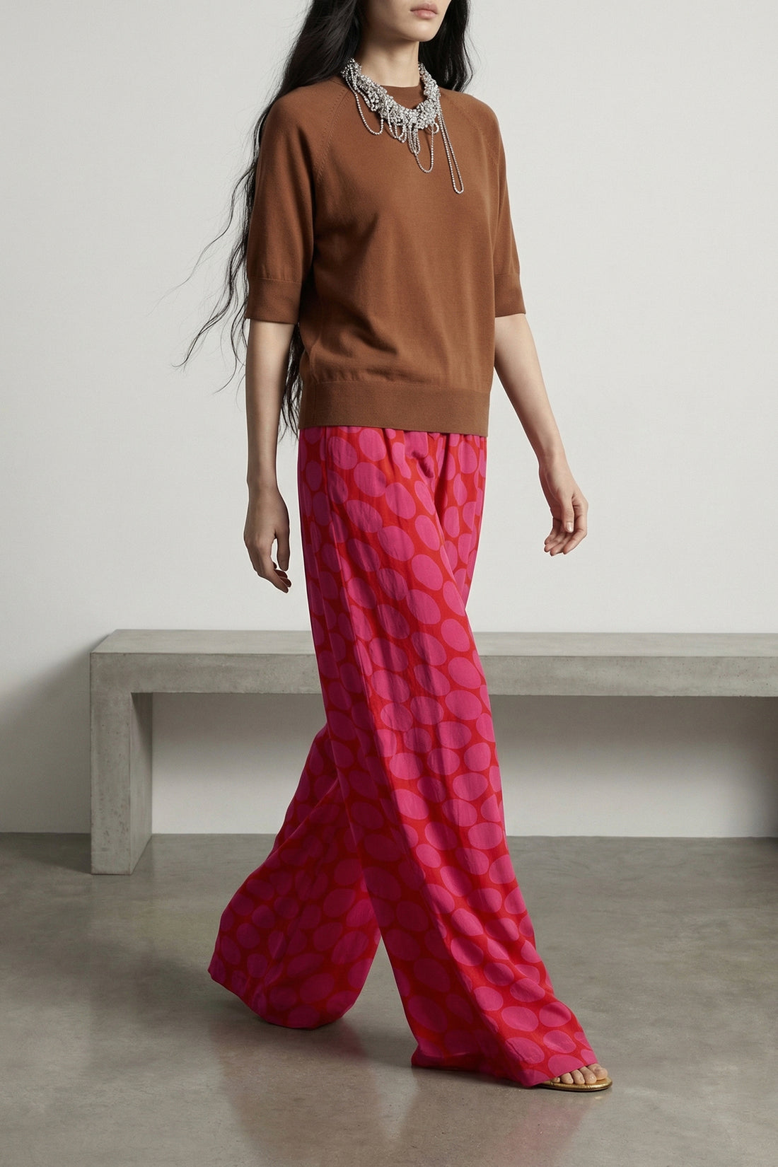 DRIES VAN NOTEN S pila viscose pants