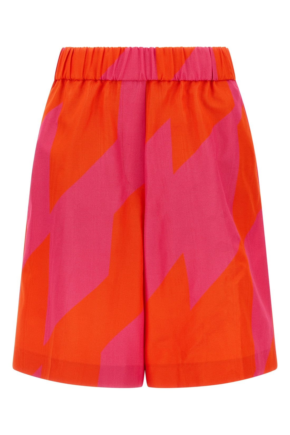 DRIES VAN NOTEN XS pomy bis moiré cotton blend jacquard bermudas