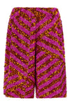pomy bis viscose bermuda shorts