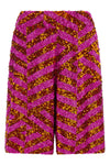 pomy bis viscose bermuda shorts