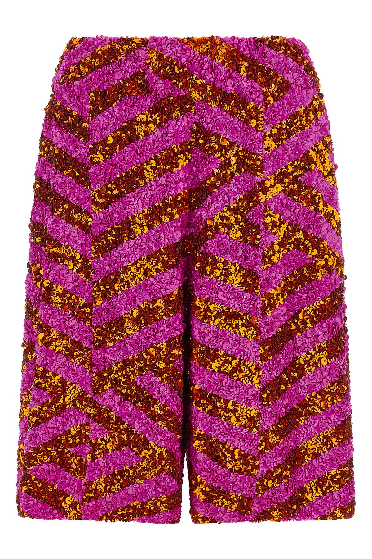 pomy bis viscose bermuda shorts