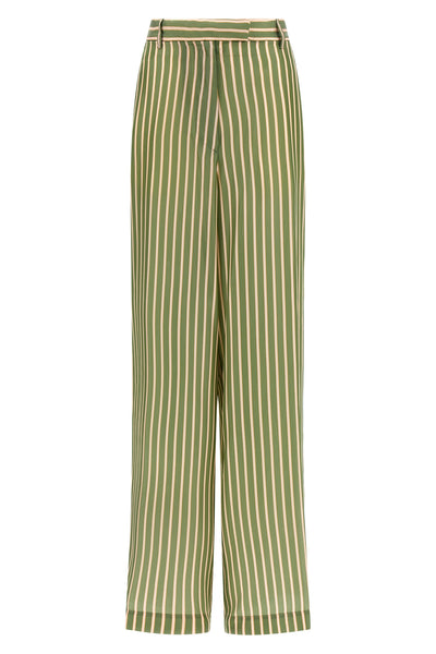 penn striped cupro pants