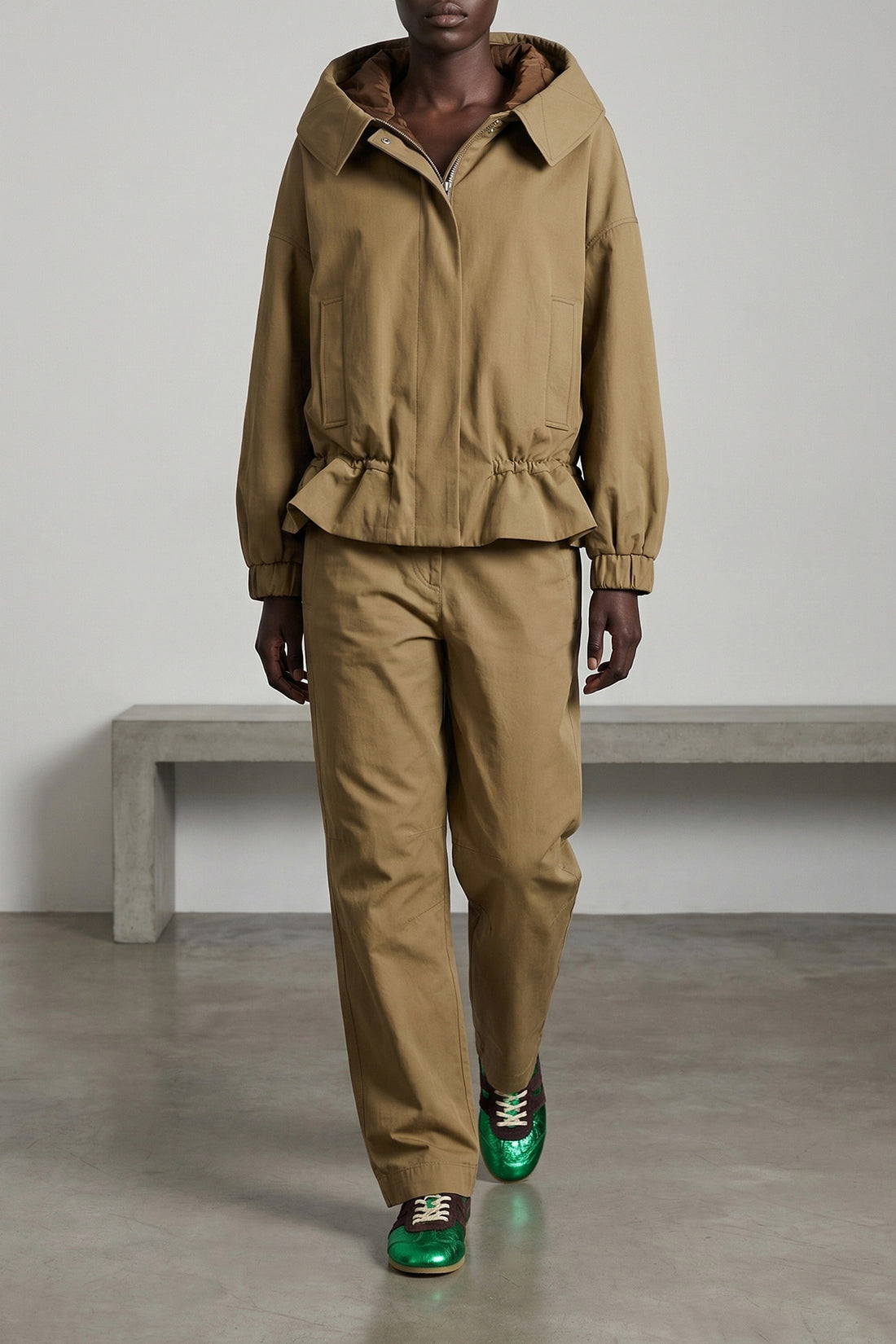 DRIES VAN NOTEN 34 pinks heavy cotton pants