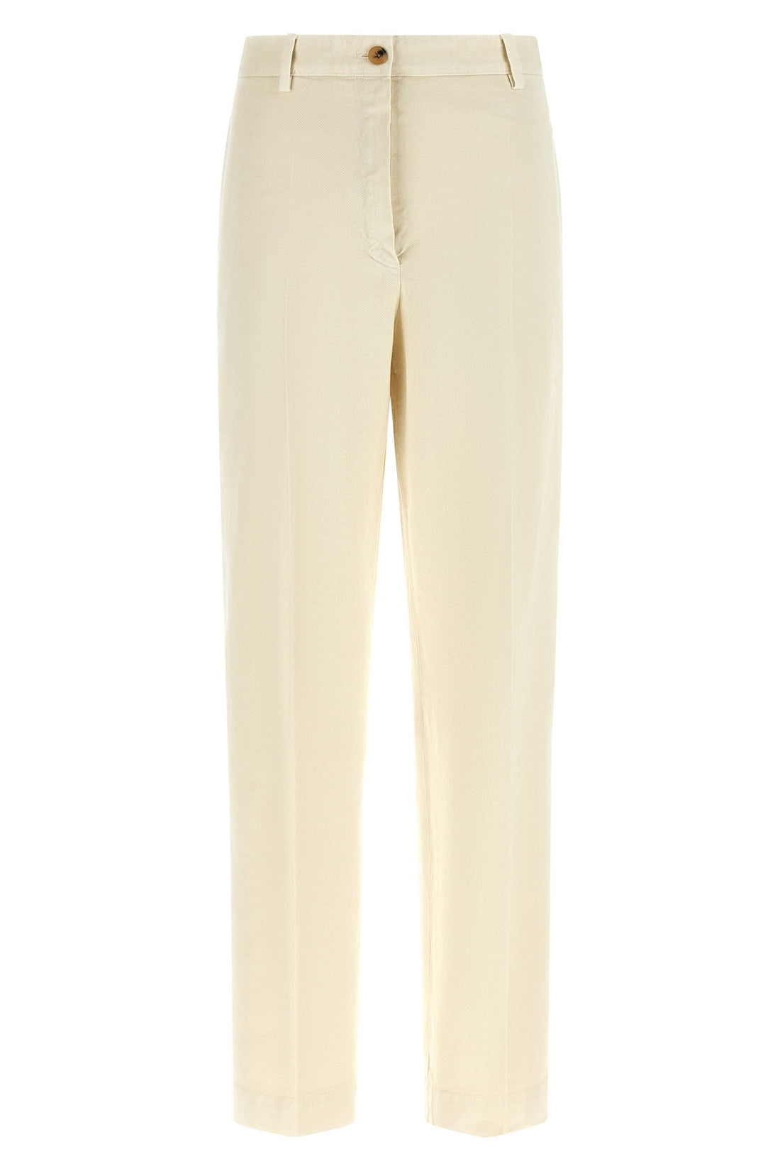DRIES VAN NOTEN 34 pilar cotton canvas trousers