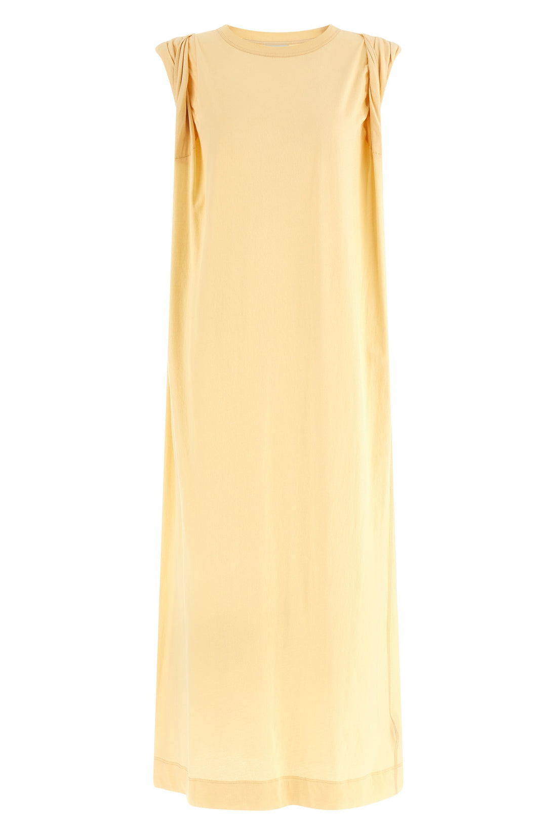 DRIES VAN NOTEN M long hutty dress in light cotton jersey