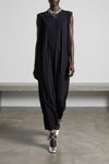 long hutty dress in light cotton jersey