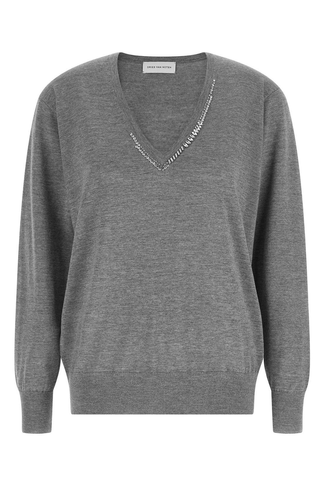 DRIES VAN NOTEN L tuomas fine merino wool sweater