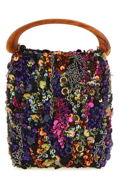 the dries van noten crisp705 micro bag is distinguished by a structured silhouet